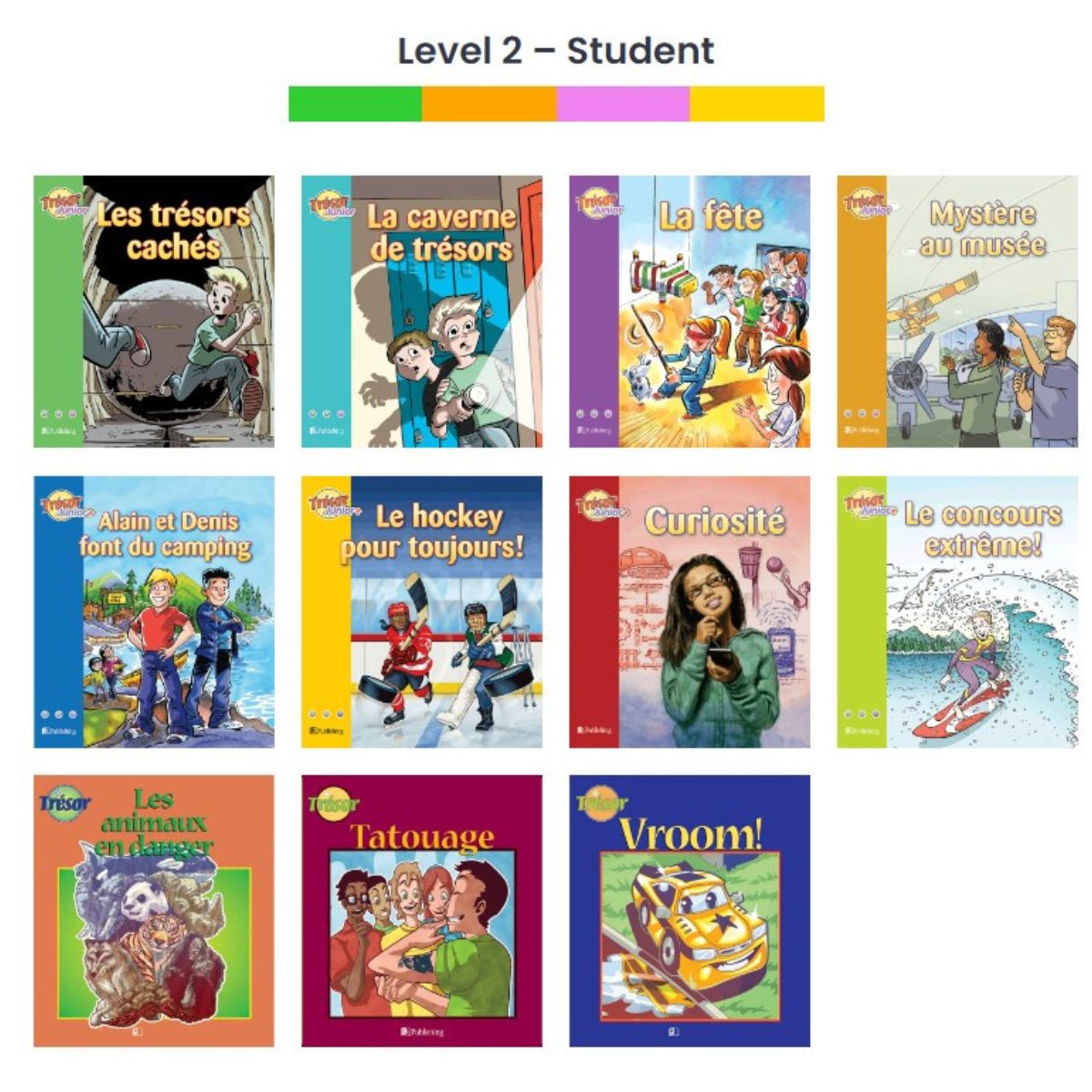 Trésor Home Edition Online Audio Readers - Level 1, 2, 3 or 4 (1 year) - Image 3