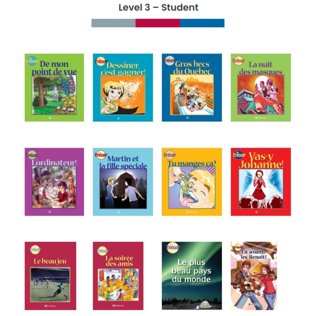 Trésor Home Edition Online Audio Readers - Level 1, 2, 3 or 4 (1 year) - Image 4