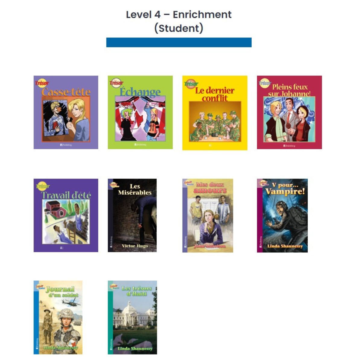 Trésor Home Edition Online Audio Readers - Level 1, 2, 3 or 4 (1 year) - Image 5