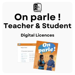 On parle ! Teacher and Student Licences